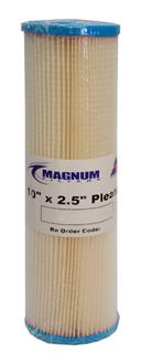 20 Micron 10 x 2.5 wasable pleated Sedement filter
