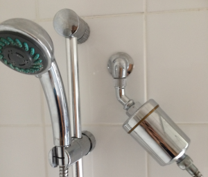 Pure Bath Shower Filter plus 35° M x F Adapter