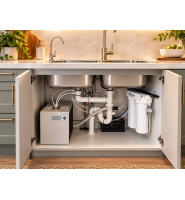IC8 under-sink water chiller with Pentair twin filter and 301 drinking water tap