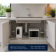 4-in-1 instant boiling and chilled filtered water tap system