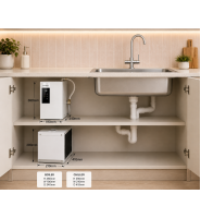 4-in-1 instant boiling and chilled filtered water tap system